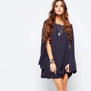 Free People Dark Blue Mini Dress